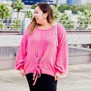 Express Pink Sweater